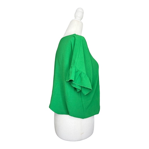 Julia by Love J Ruffle Sleeve Blouse - Picture 2 of 9